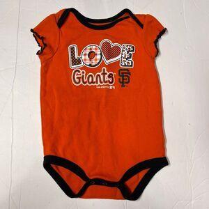 Genuine Merchandise San Francisco Giants Bodysuit   Girls Size 12 Months